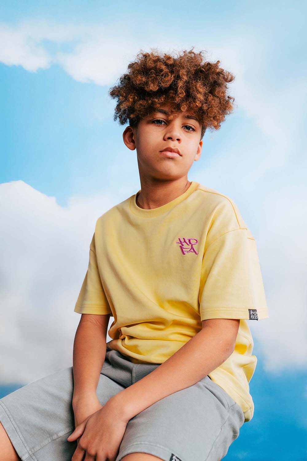 T-shirt licht geel | Soft Yellow