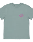 T-shirt blauwgroen | Teal