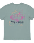T-shirt blauwgroen | Teal