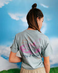 T-shirt blauwgroen | Teal