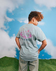 T-shirt blauwgroen | Teal