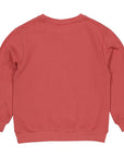 Sweater met print | Vintage Red