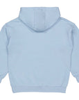 Hoodie sweater met kleine print | Ice Blue