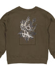 Sweater met print | Green