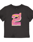 T-shirt cijfer 2 | Dark Grey