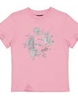 T-shirt cijfer 5 | Old Pink