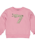 Pullover Zahl 7 | Old Pink