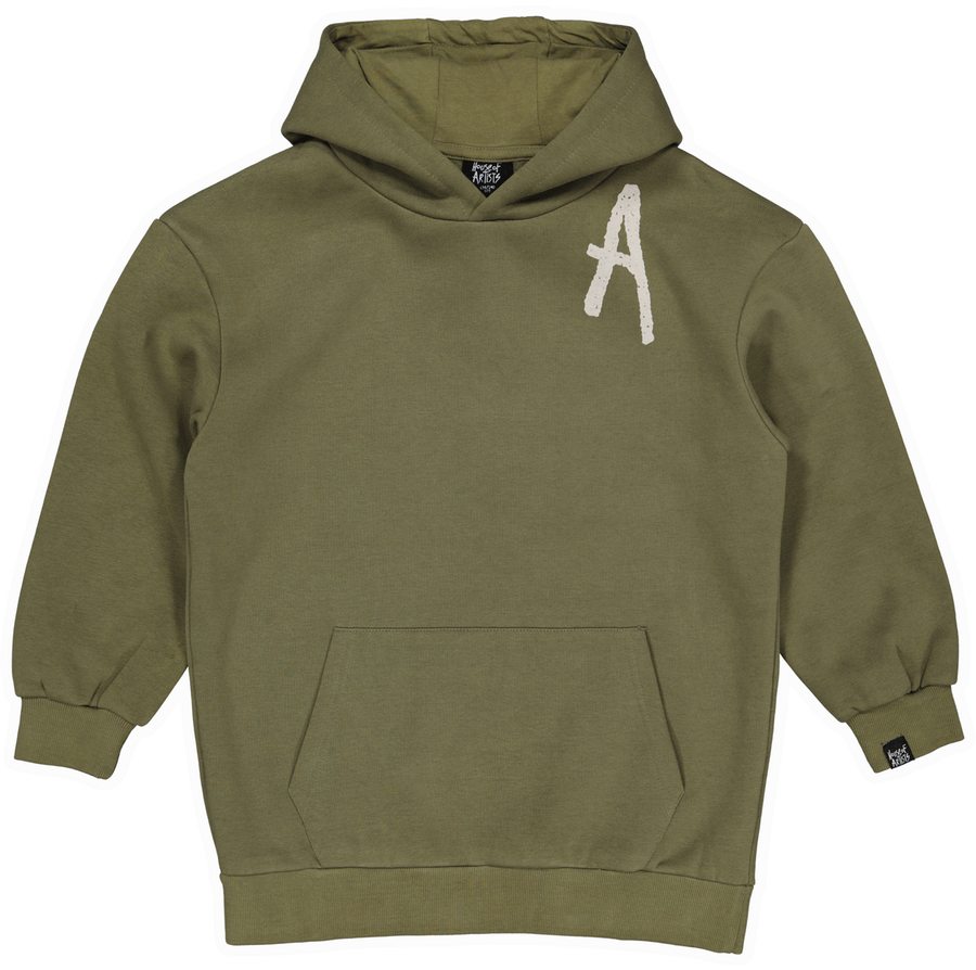 Hooded Sweater Olive | Olive