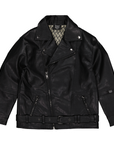 Lederjacke Schwarz | Black