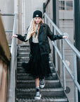 Lederjacke Schwarz | Black