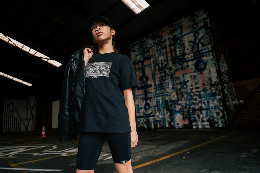 SHORTSLEEVE OVERSIZED | Black