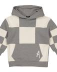 HOODED SWEATER OVERSIZED | Mid Grey Melee