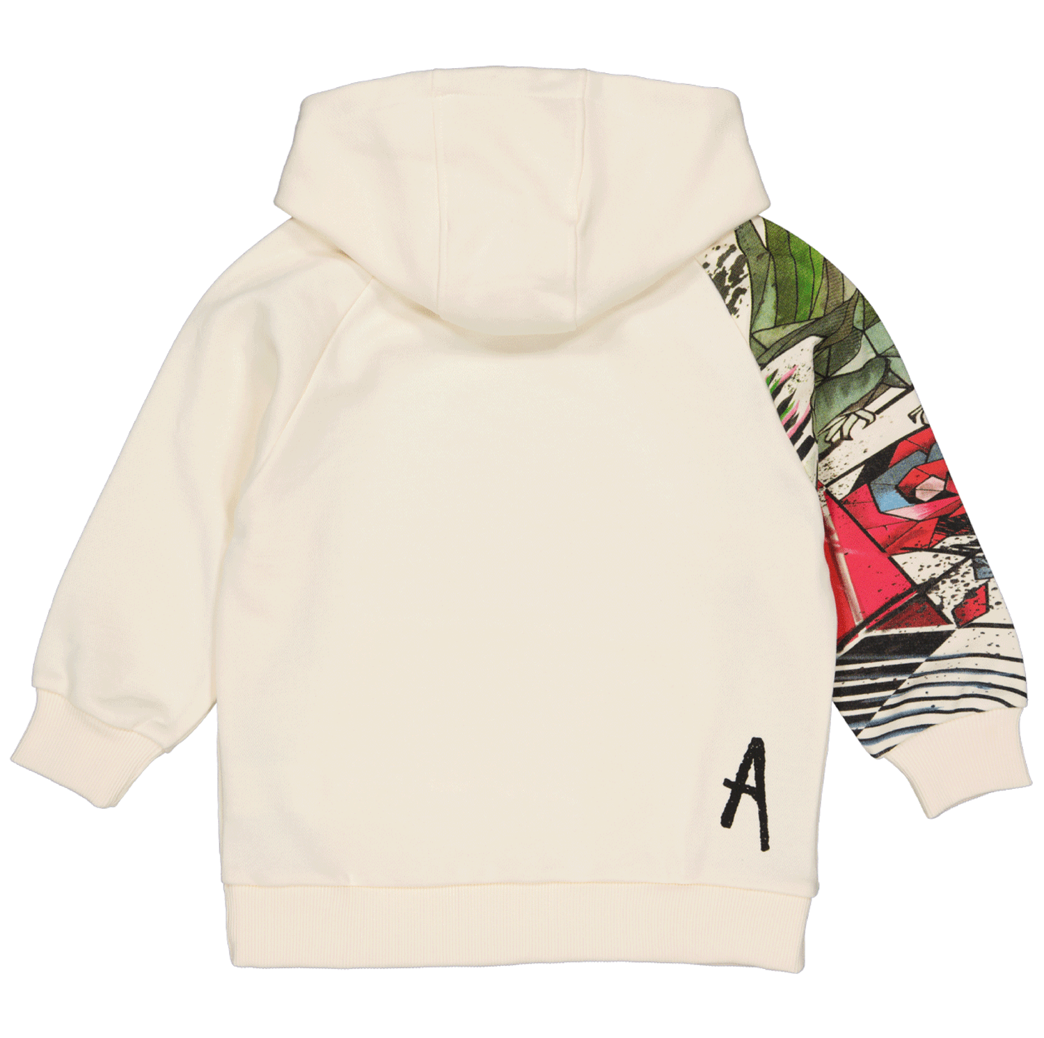 HOODED SWEATER OVERSIZED | White