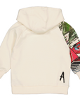 HOODED SWEATER OVERSIZED | White